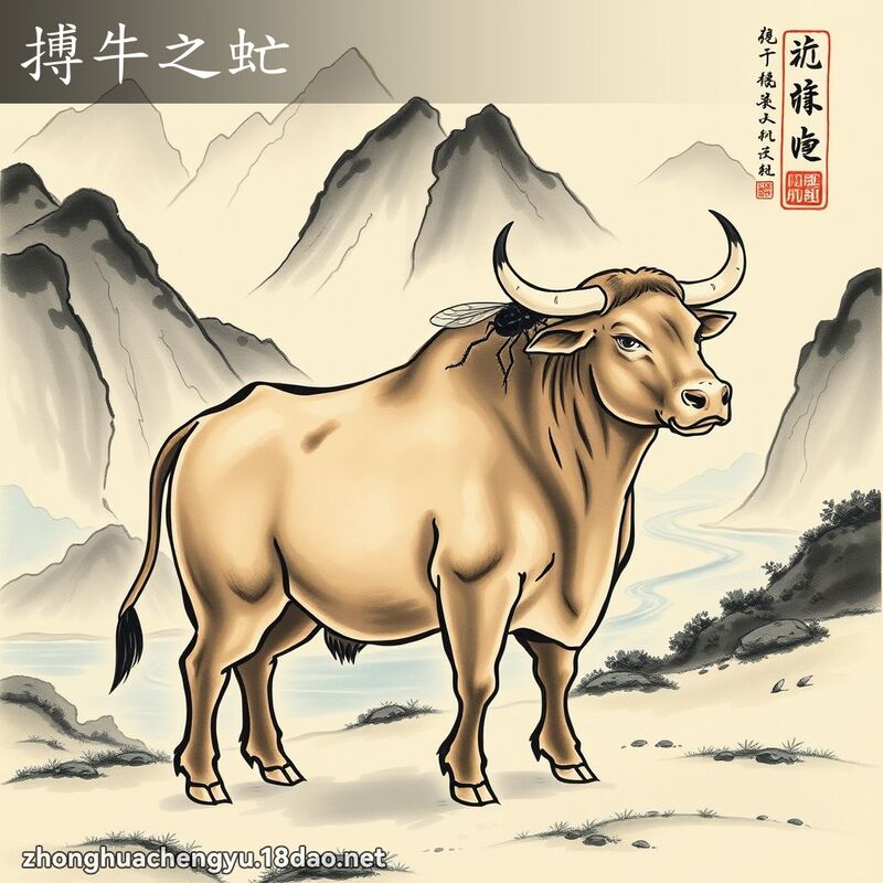 搏牛之虻 配图