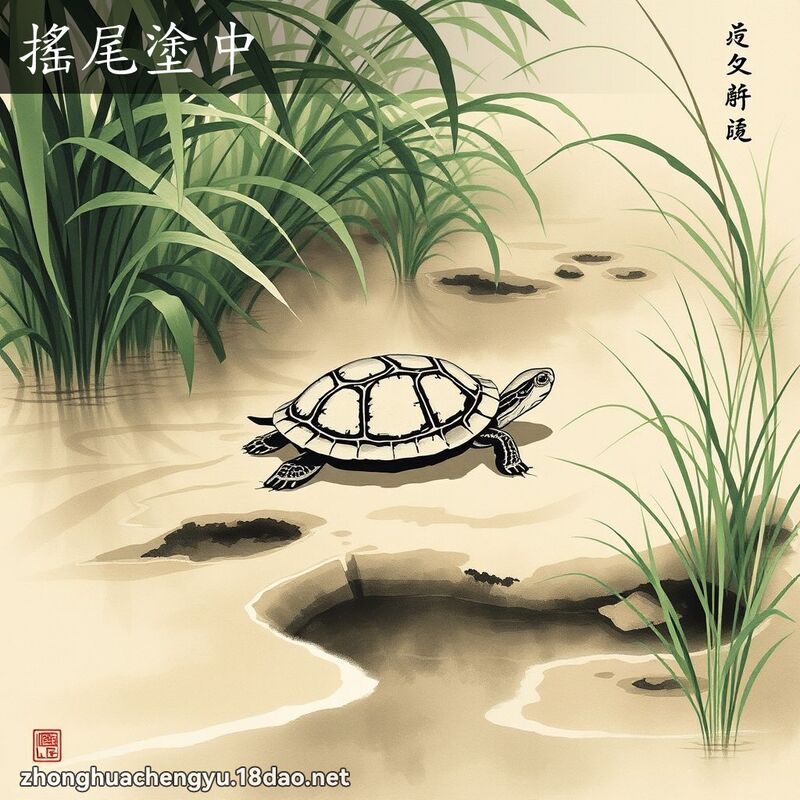 搖尾塗中 配图