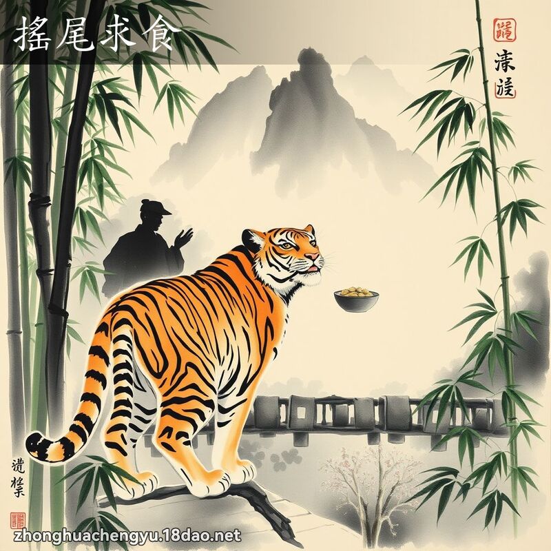 搖尾求食 配图