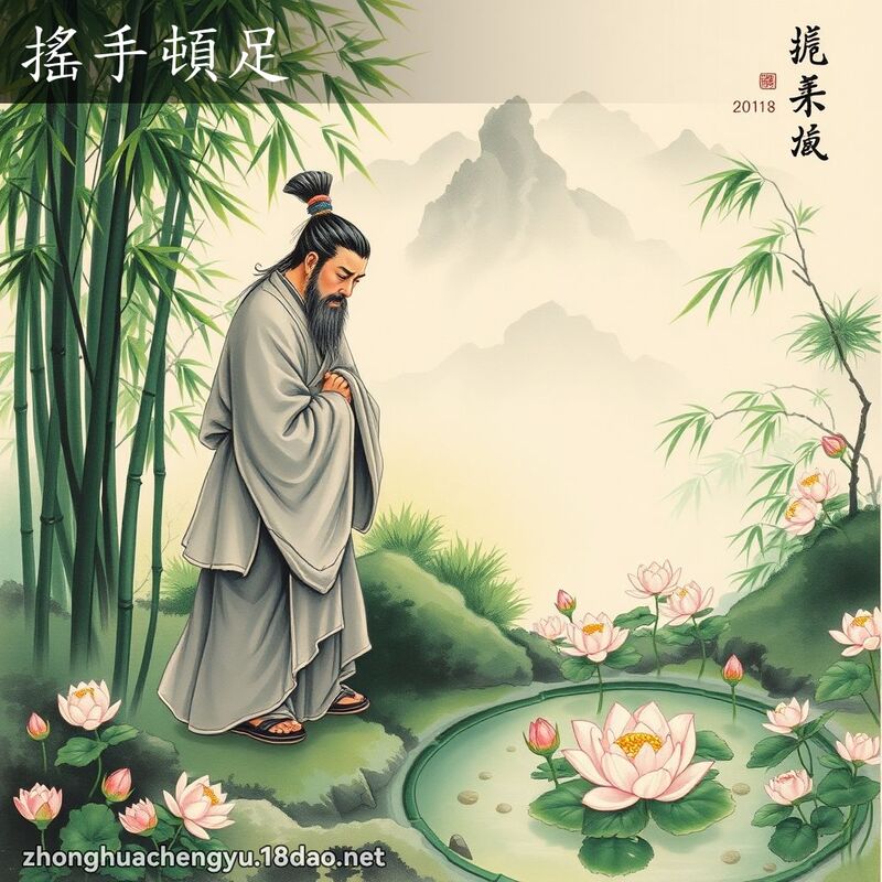 搖手頓足 配图