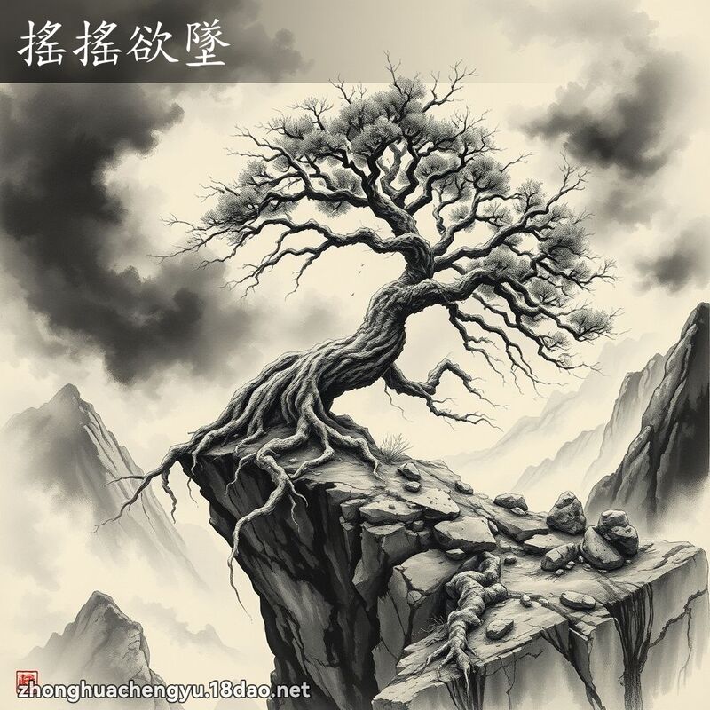 搖搖欲墜 配图