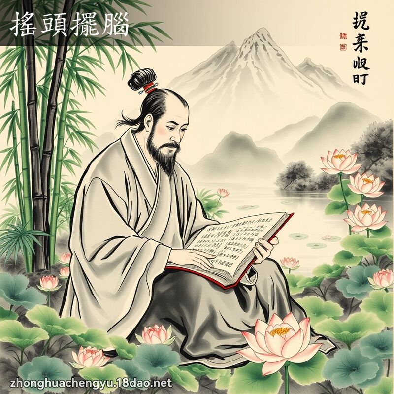 搖頭擺腦 配图