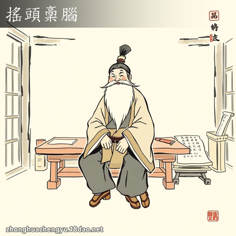 搖頭稾腦 配图