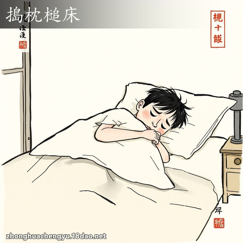 搗枕槌床 配图