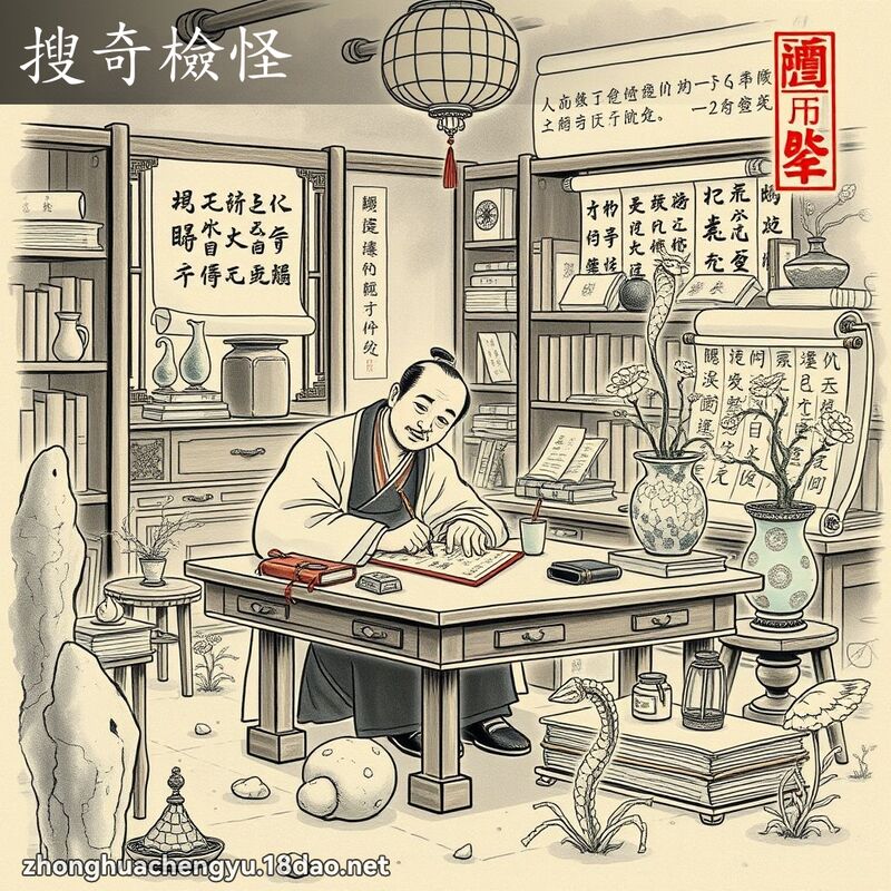 搜奇檢怪 配图