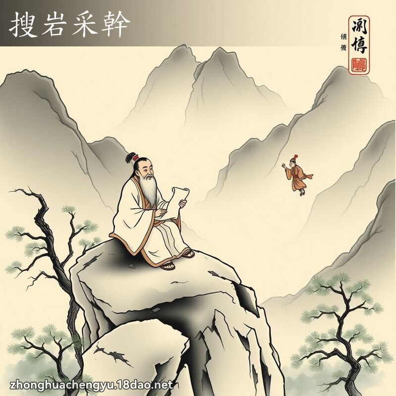 搜岩采幹 配图