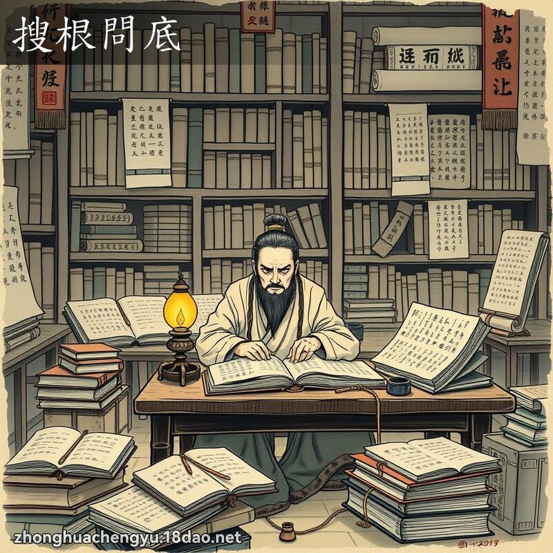 搜根問底 配图