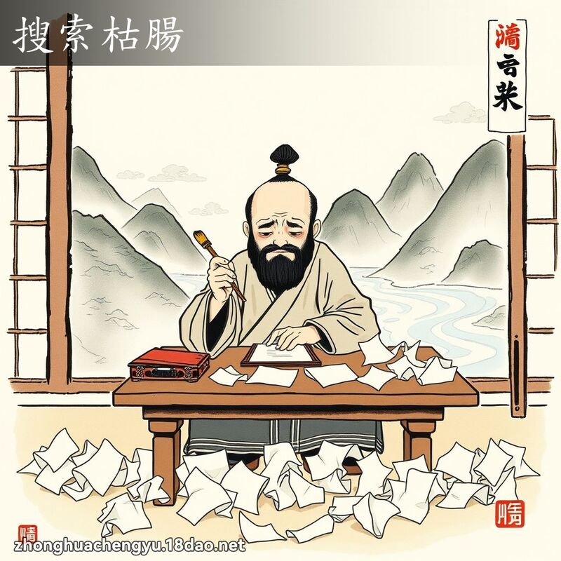 搜索枯腸 配图
