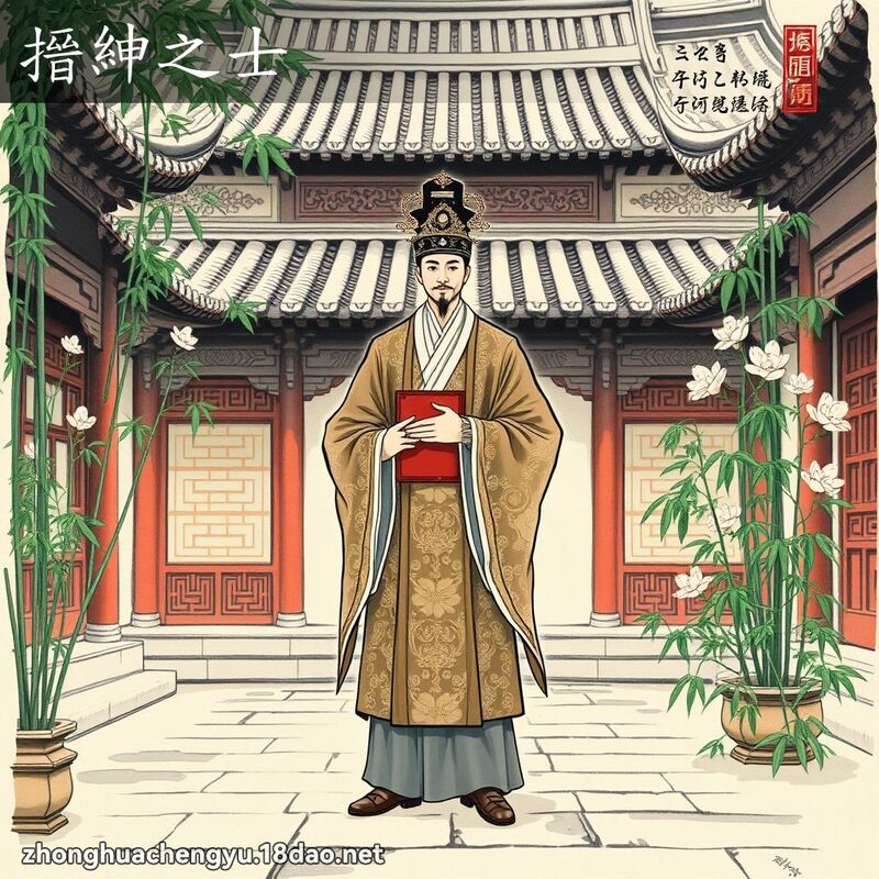搢紳之士 配图