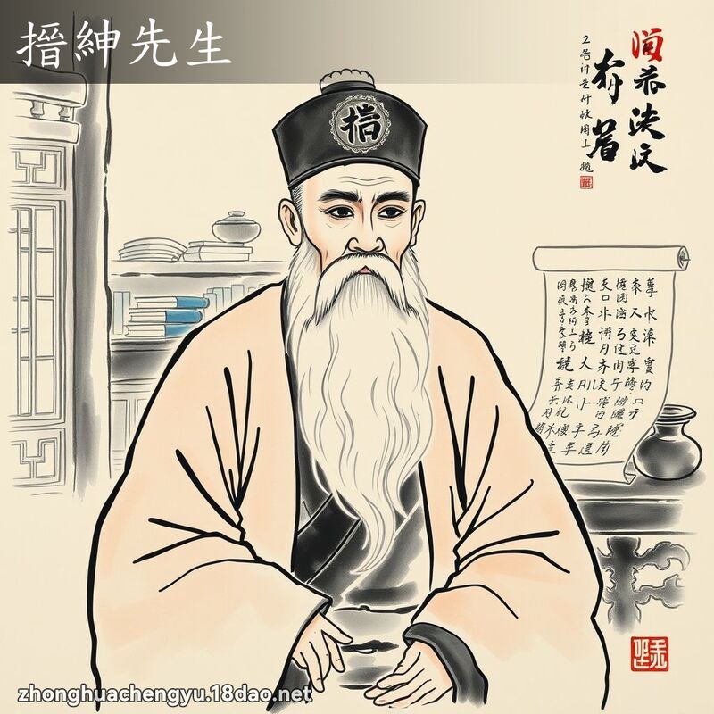搢紳先生 配图