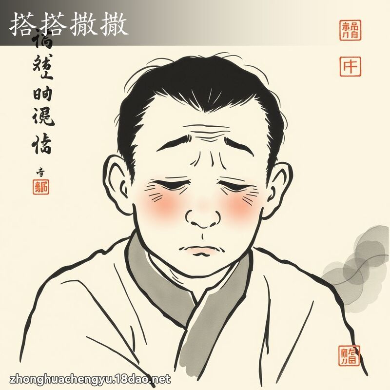 搭搭撒撒 配图
