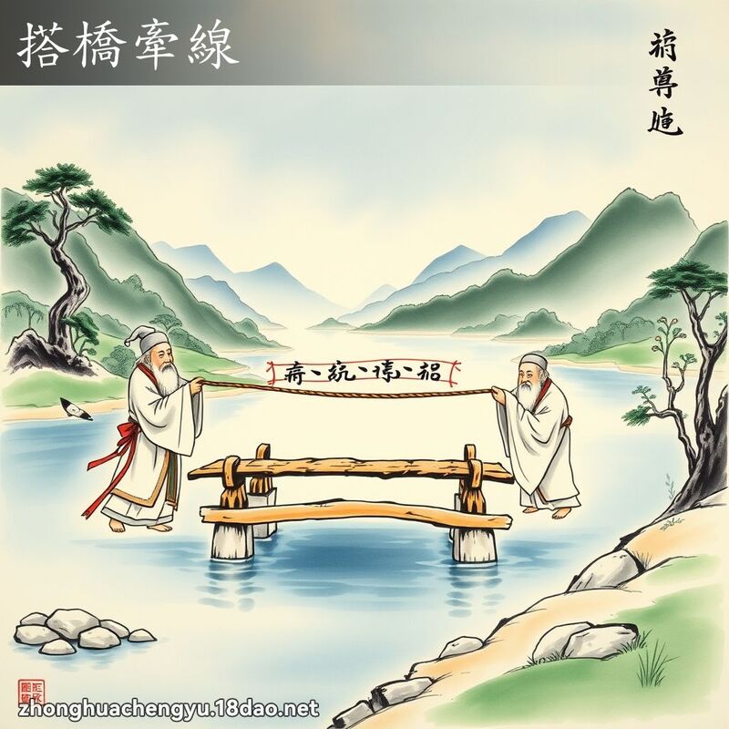 搭橋牽線 配图