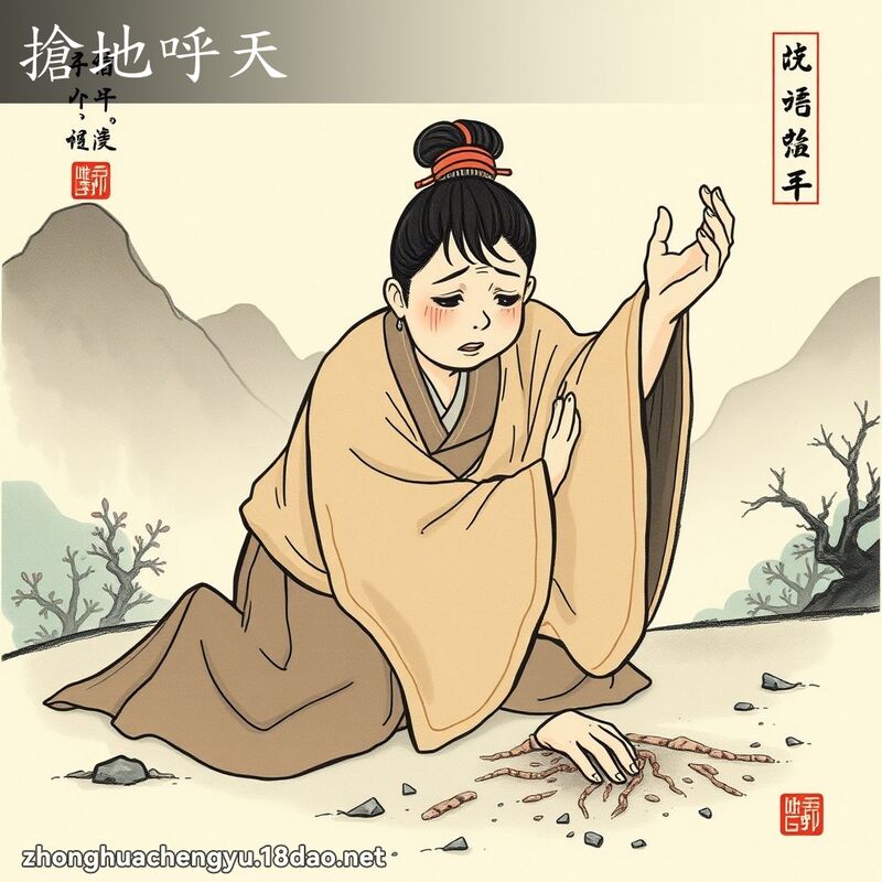 搶地呼天 配图