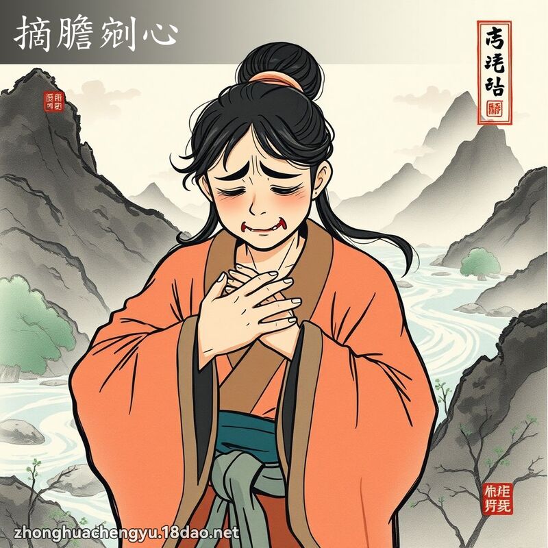 摘膽剜心 配图