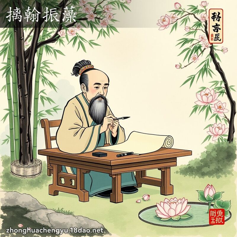 摛翰振藻 配图