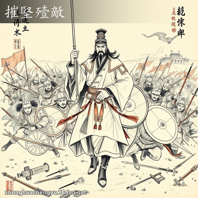 摧堅殪敵 配图