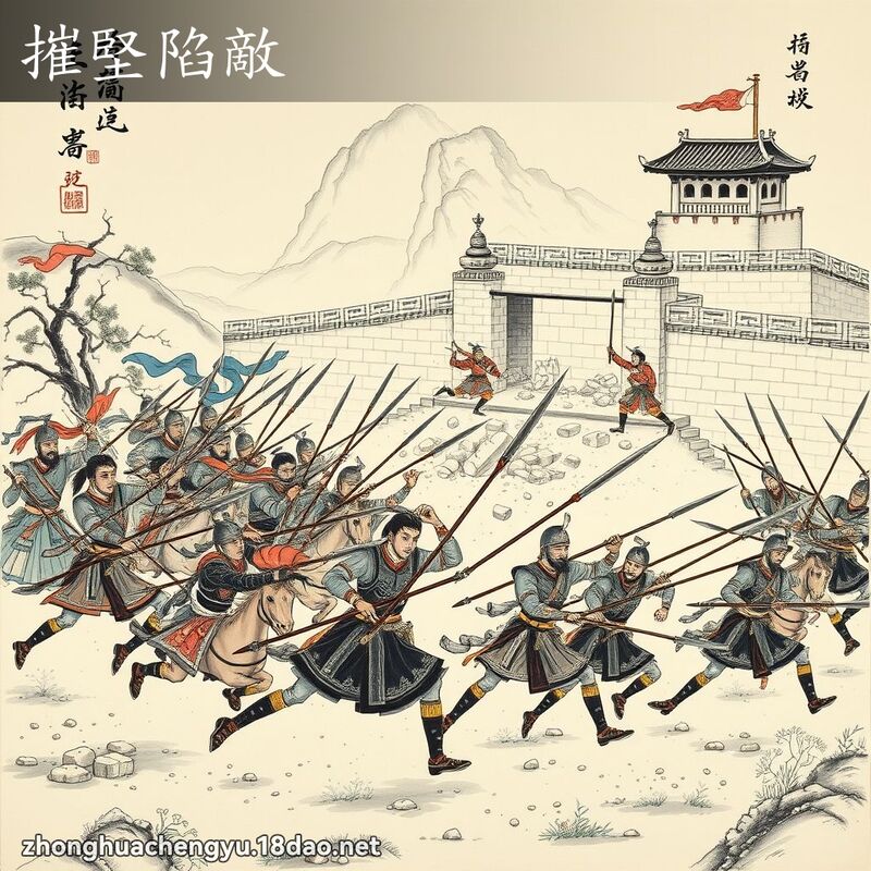 摧堅陷敵 配图