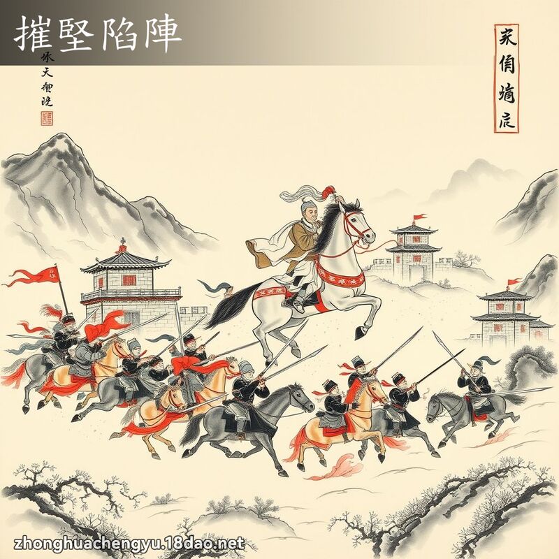摧堅陷陣 配图