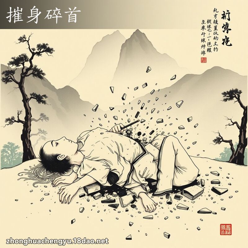 摧身碎首 配图