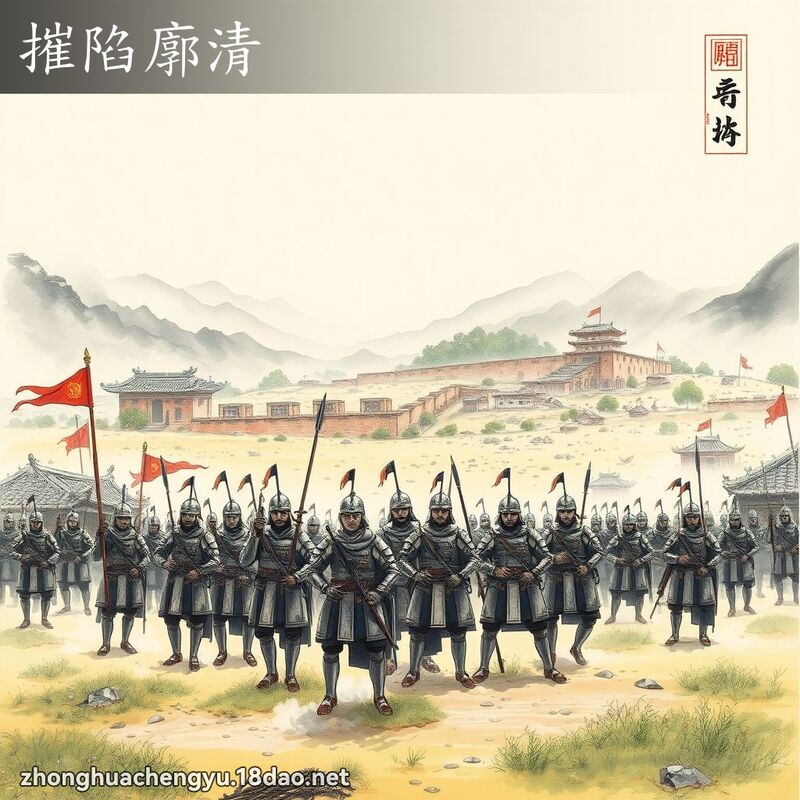 摧陷廓清 配图