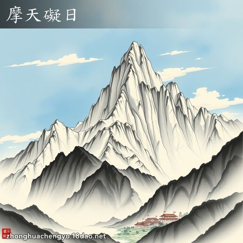 摩天礙日 配图