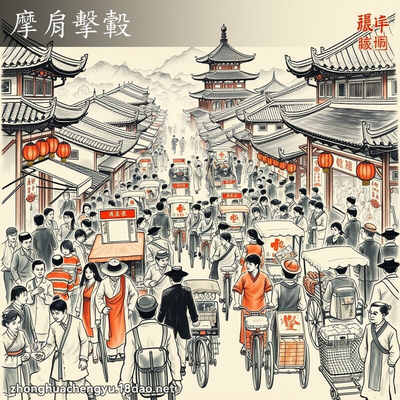 摩肩擊轂 配图