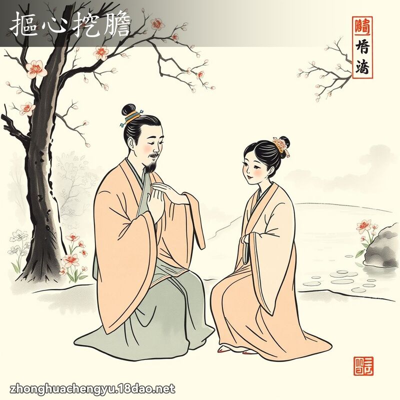 摳心挖膽 配图