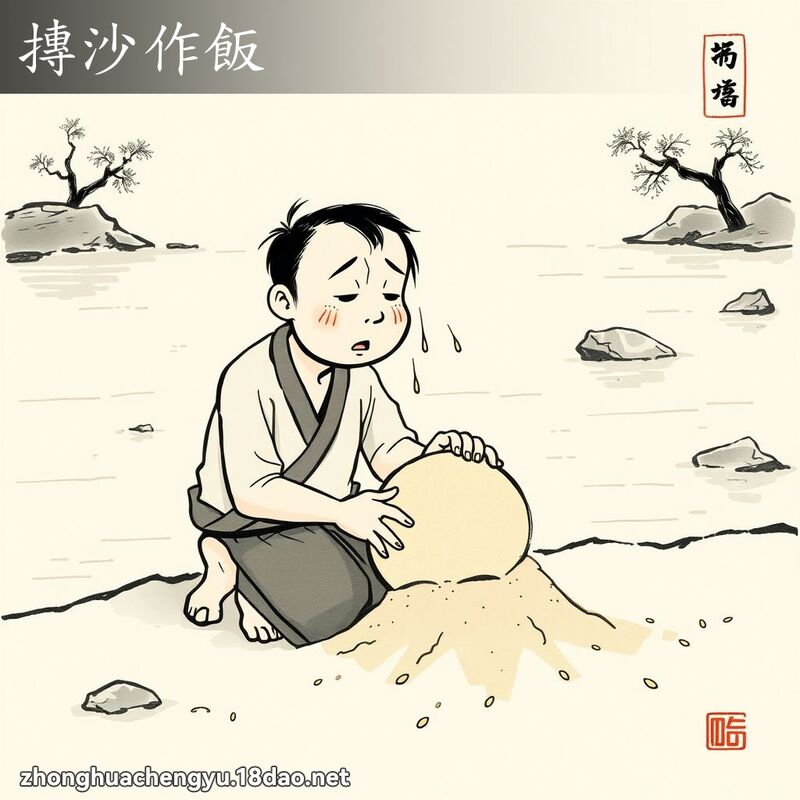 摶沙作飯 配图