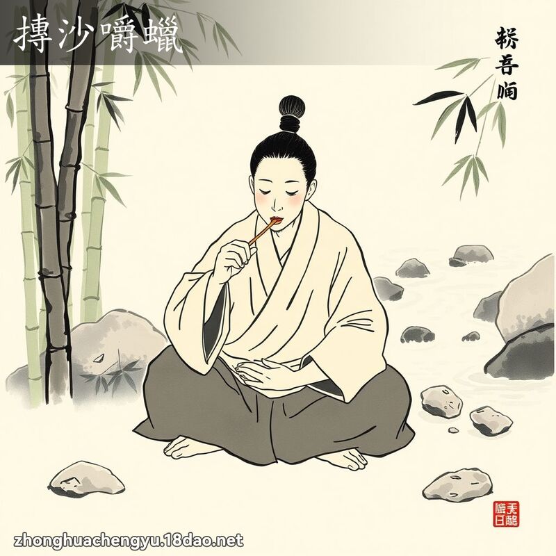 摶沙嚼蠟 配图