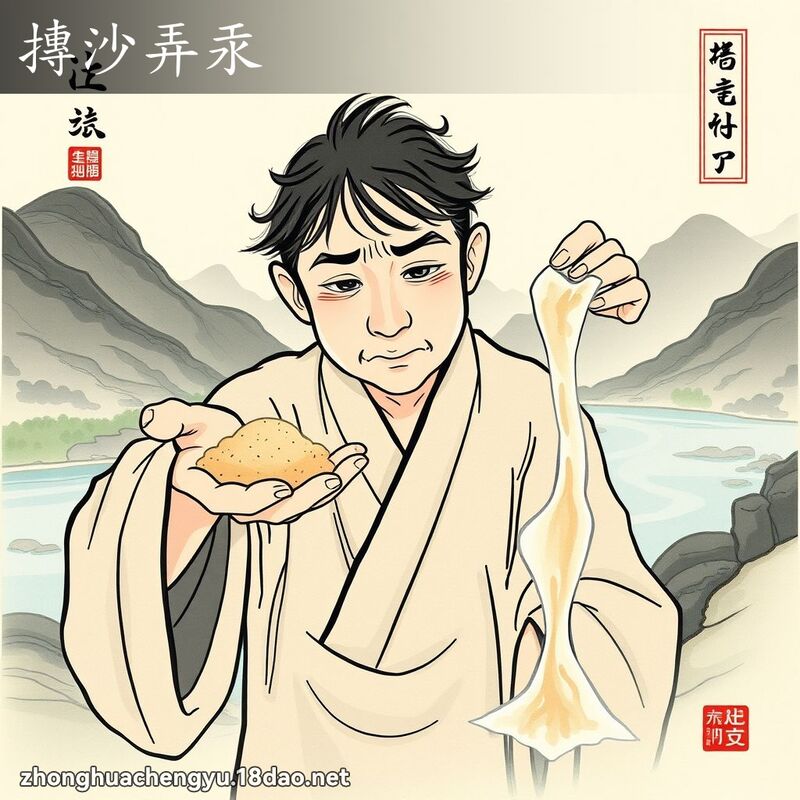 摶沙弄汞 配图