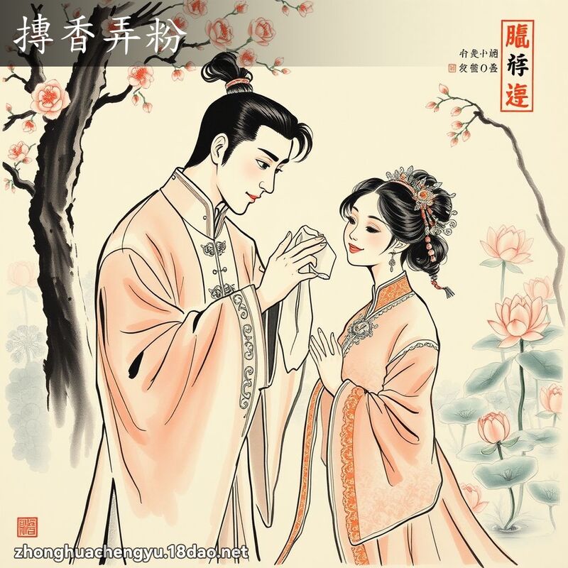 摶香弄粉 配图