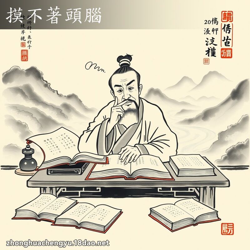 摸不著頭腦 配图