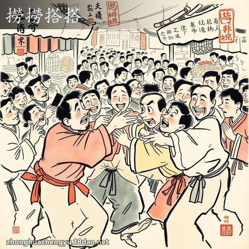 撈撈搭搭 配图
