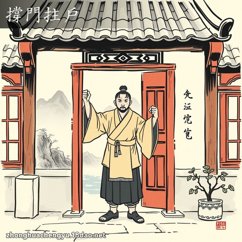 撐門拄戶 配图