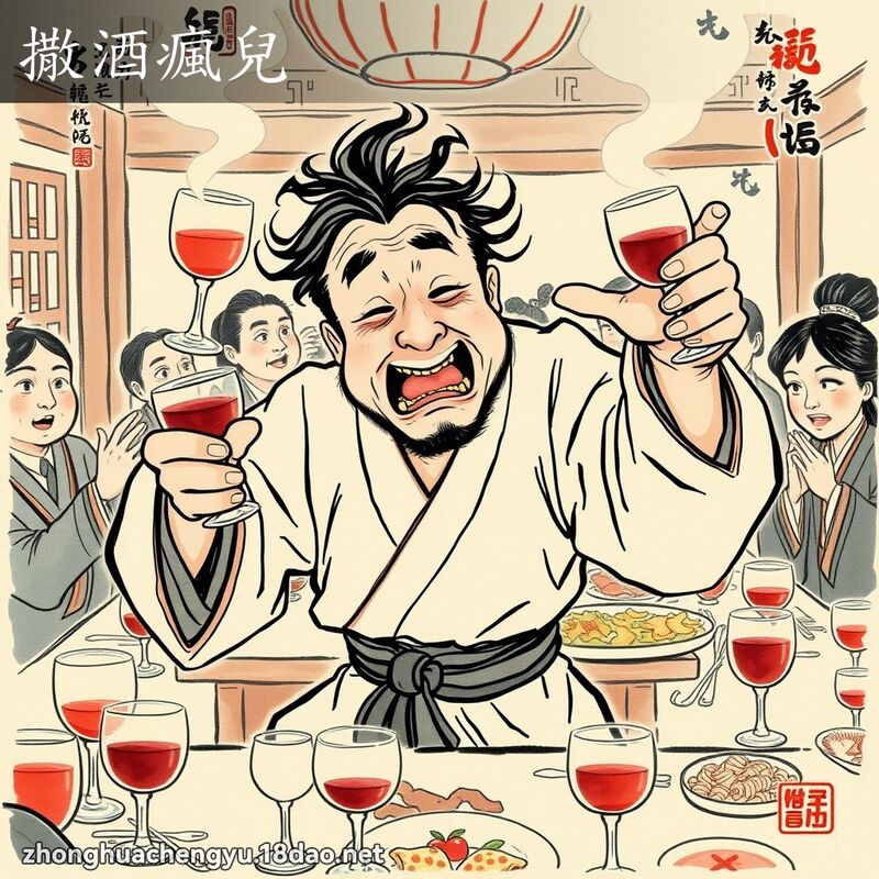 撒酒瘋兒 配图