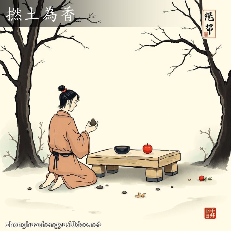 撚土為香 配图