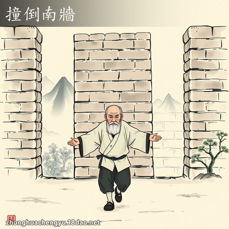 撞倒南牆 配图