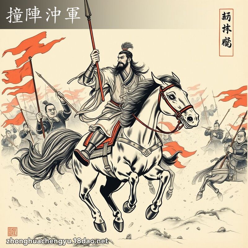 撞陣沖軍 配图