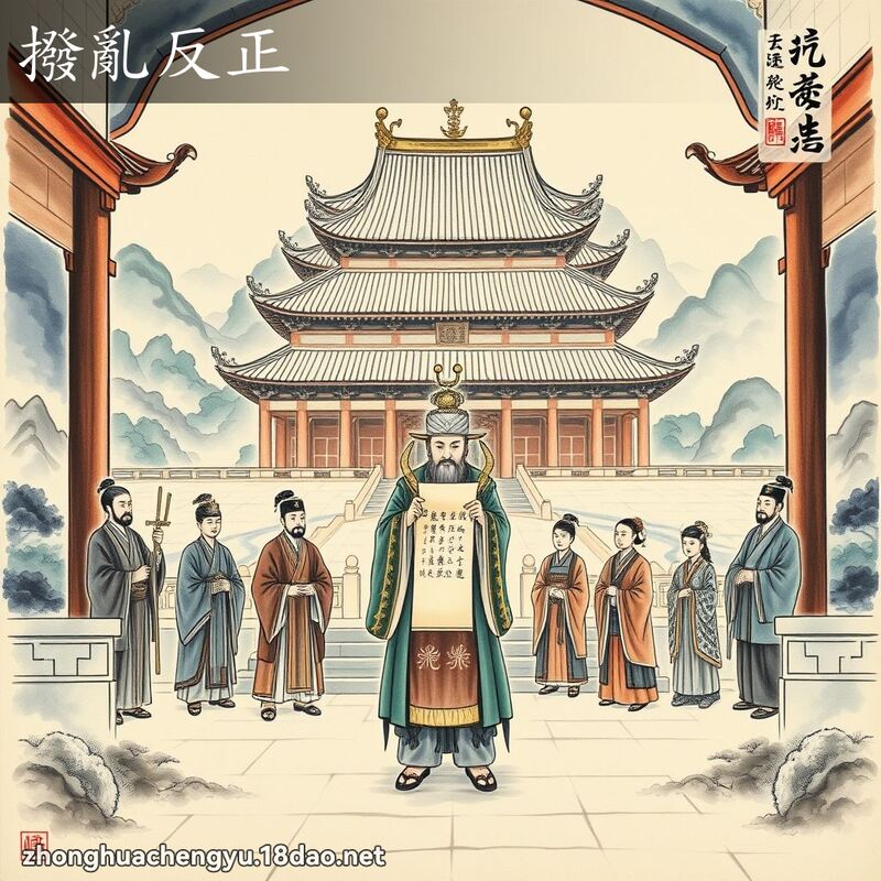 撥亂反正 配图