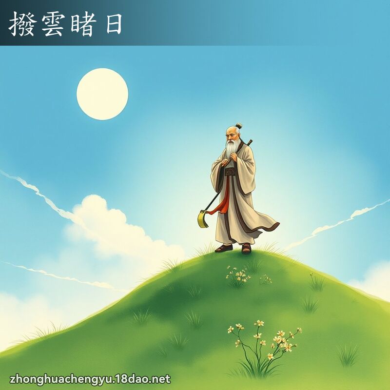 撥雲睹日 配图