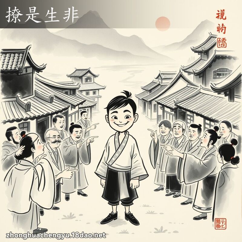 撩是生非 配图