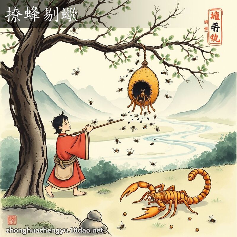 撩蜂剔蠍 配图