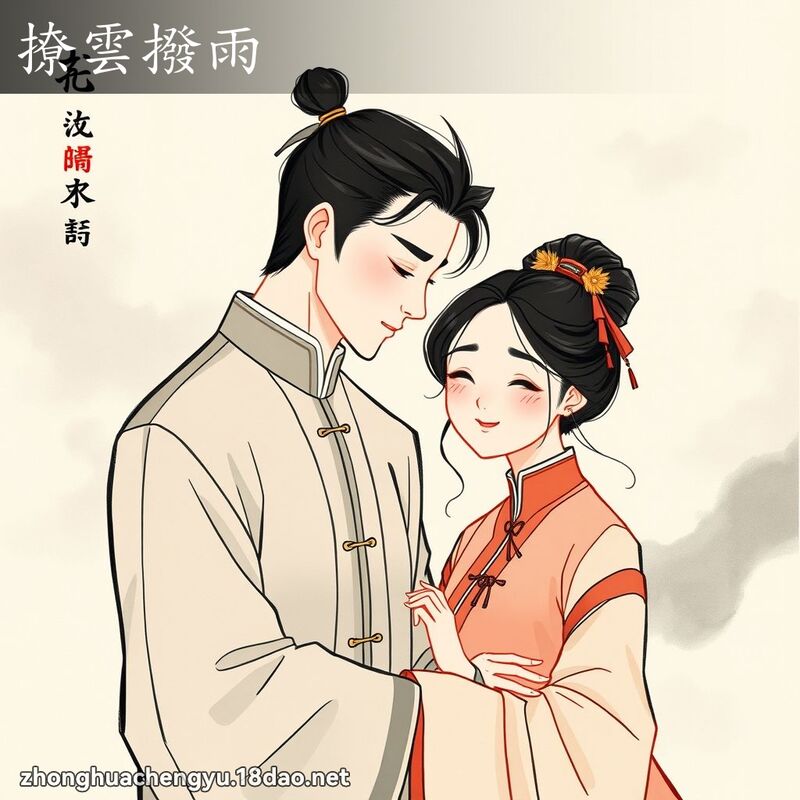 撩雲撥雨 配图