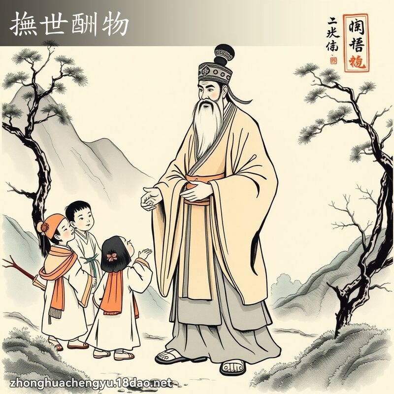撫世酬物 配图