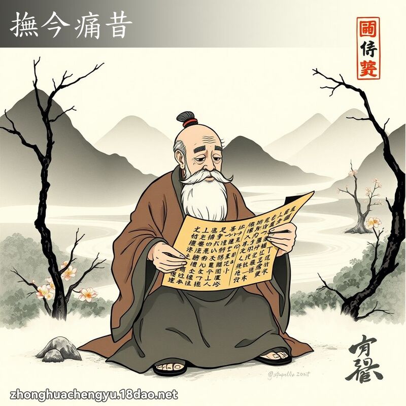 撫今痛昔 配图