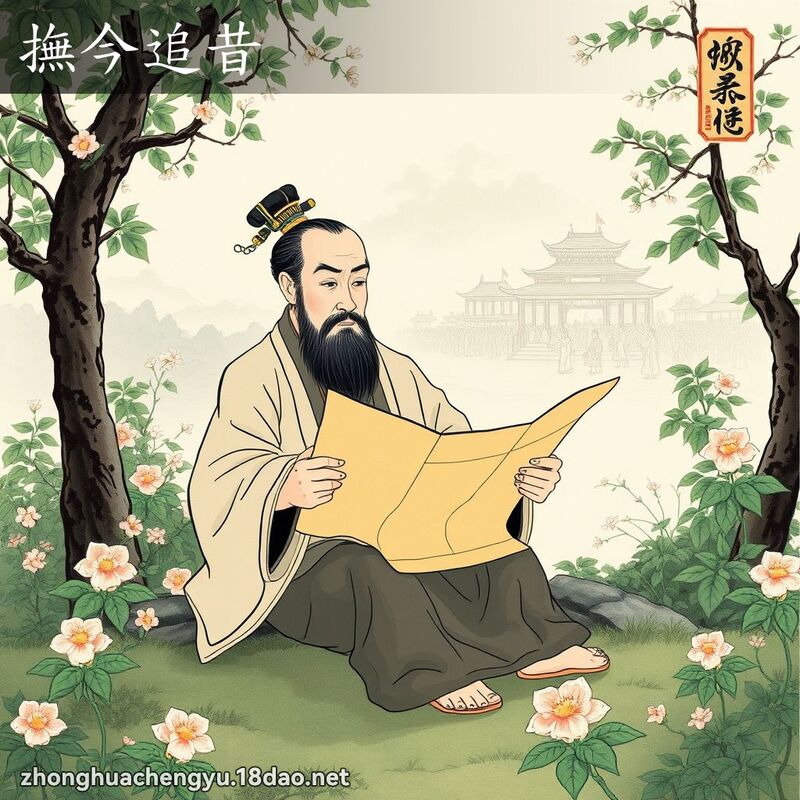 撫今追昔 配图