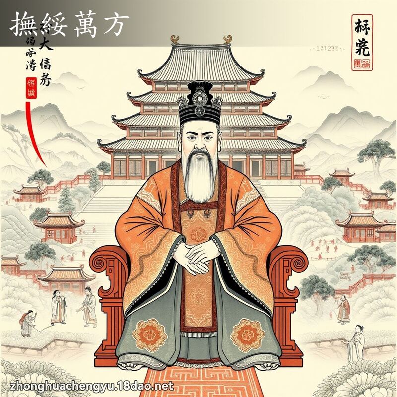 撫綏萬方 配图