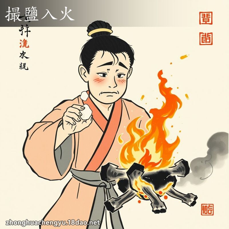 撮鹽入火 配图