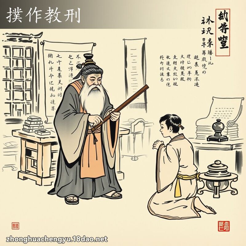撲作教刑 配图