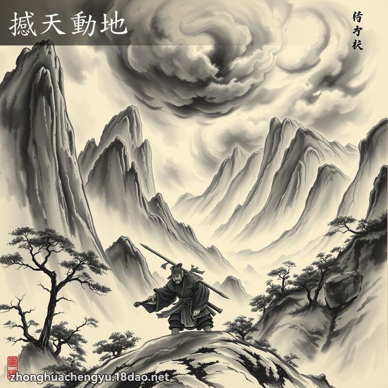 撼天動地 配图